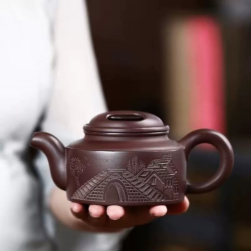 Yixing Zisha Pot 1949 Nostalgic High-grade Teapot