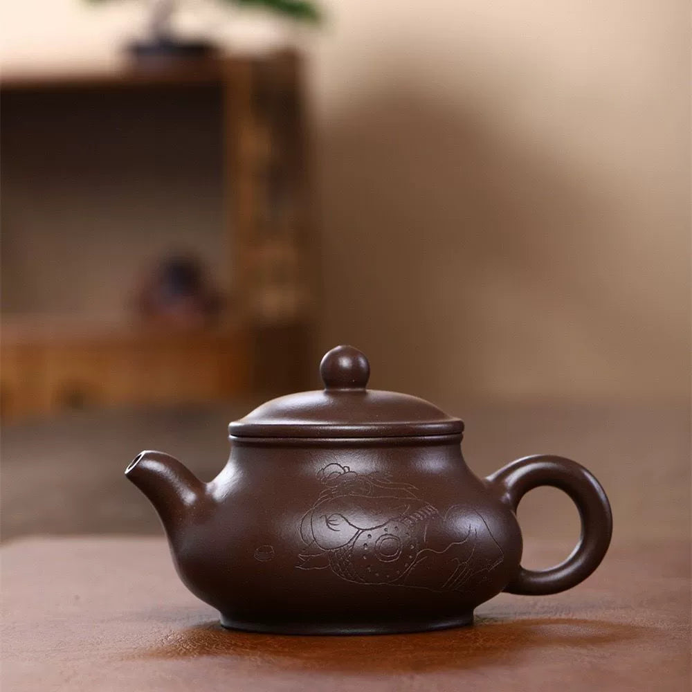 Yixing Zisha Pot 1949 Nostalgic High-grade Teapot