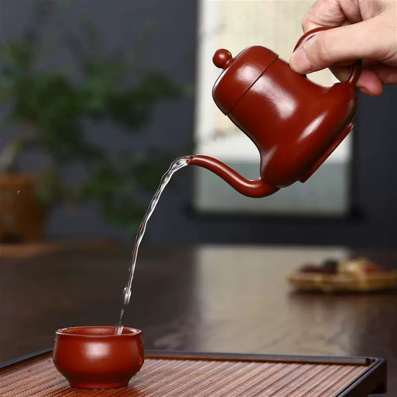 Handmade Siting Teapot Kung Fu Tea Set