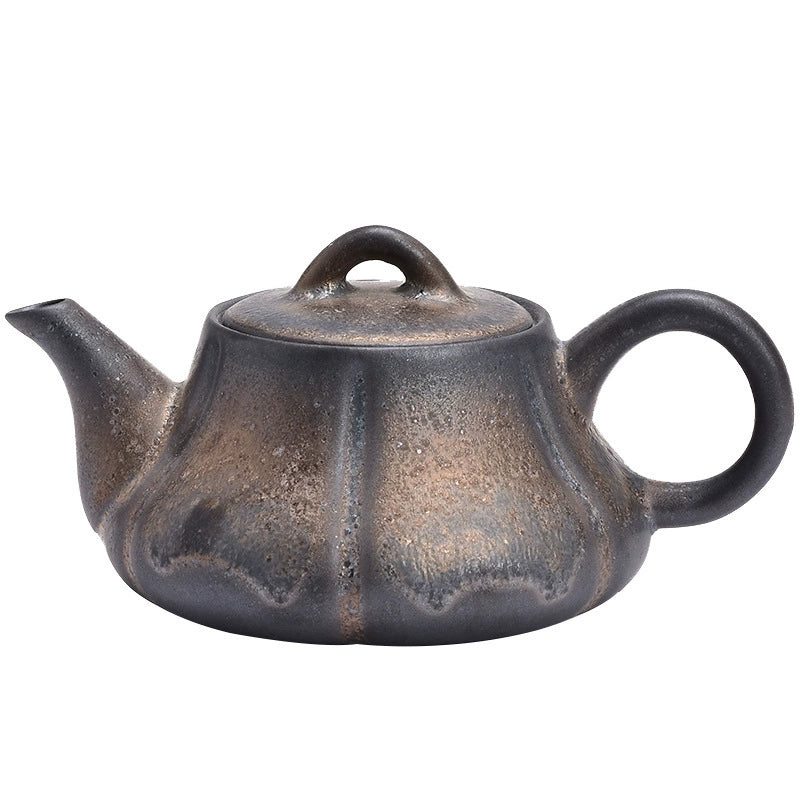 Japanese vintage stoneware teapot