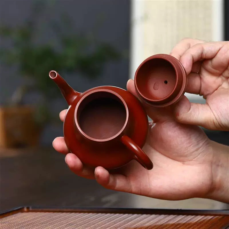 Handmade Siting Teapot Kung Fu Tea Set